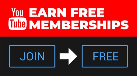 youtube channel membership free